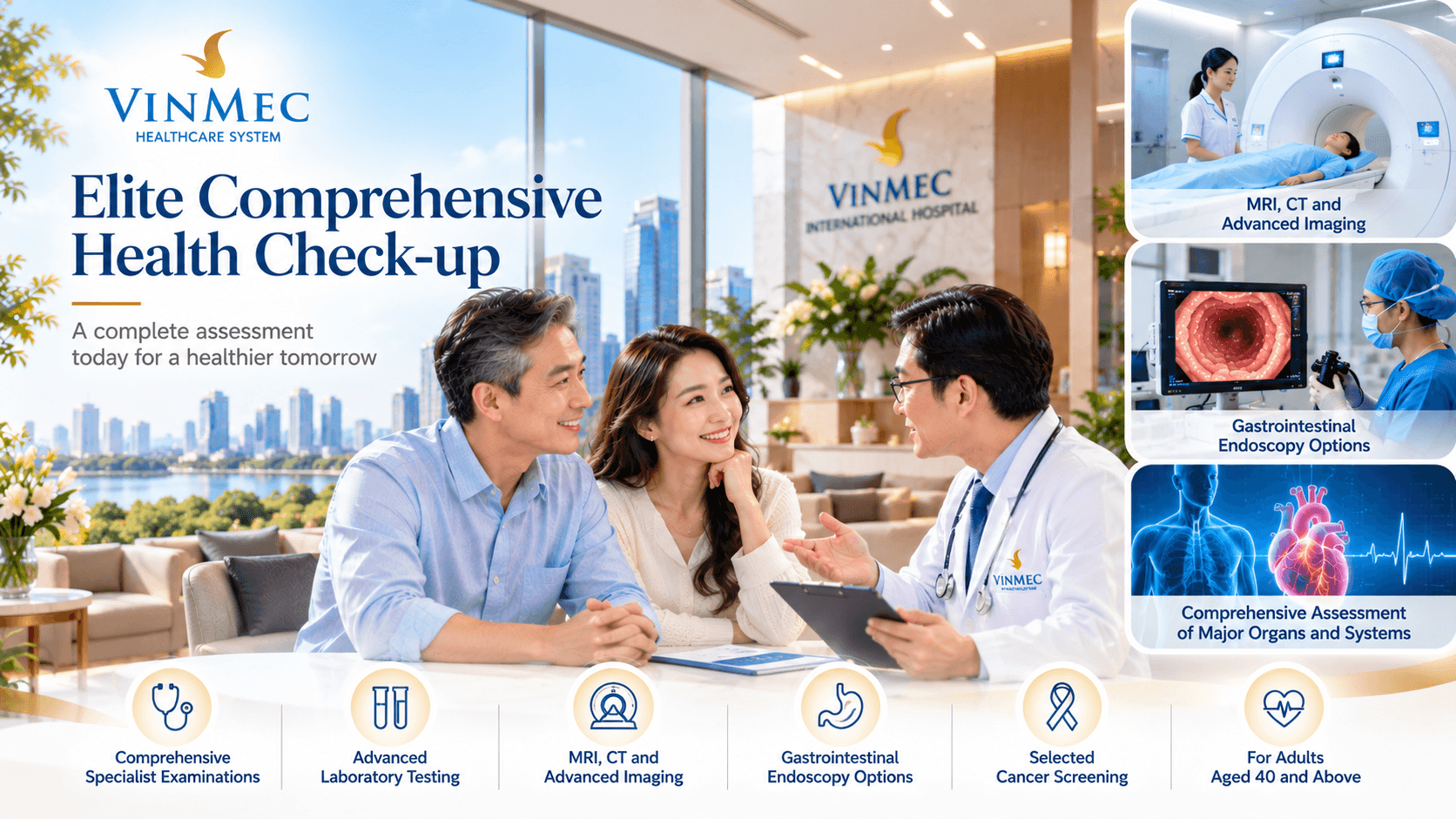 Vinmec Elite Comprehensive Health Check-up Package