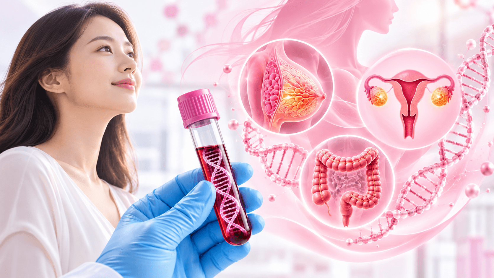 MEDLATEC PinkCare – Women's Hereditary Cancer Risk Test
